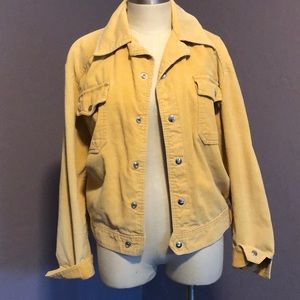 Vintage Kmart Corduroy Jacket, tan, Medium